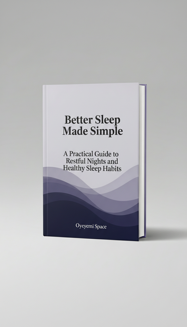 Better Sleep Made Simple ebook cover