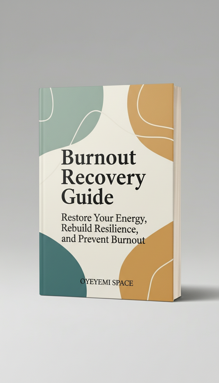 Burnout Recovery Guide ebook cover